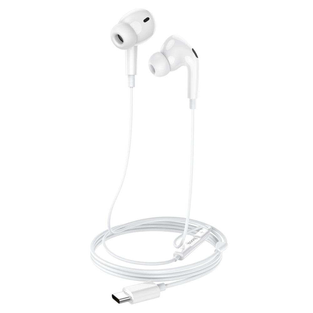 HOCO M101 PRO BLANCO AURICULARES IN-EAR USB-C