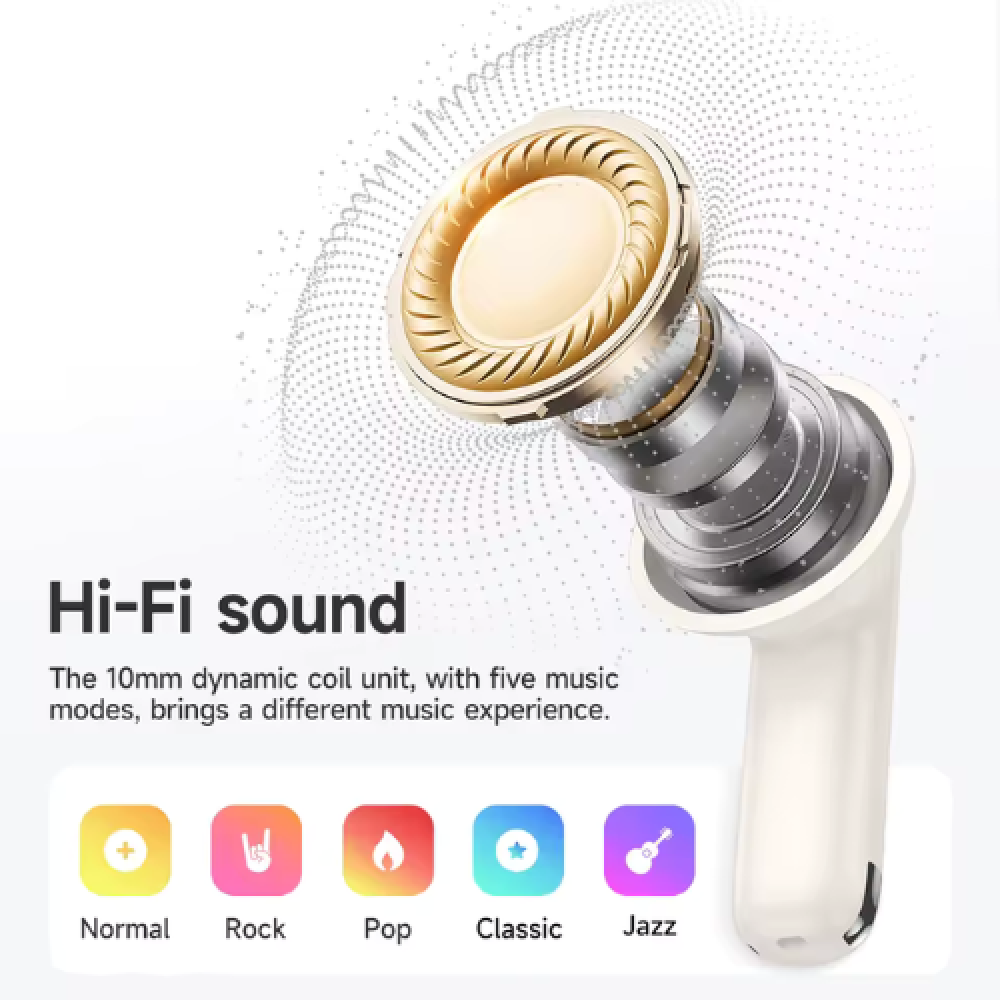 HOCO EQ21 BLANCO AURICULARES IN-EAR BLUETOOTH