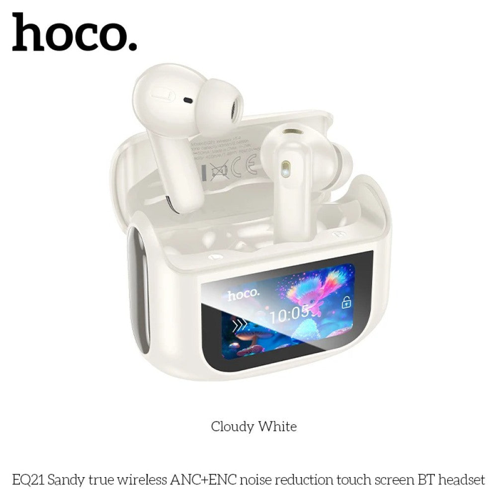 HOCO EQ21 BLANCO AURICULARES IN-EAR BLUETOOTH