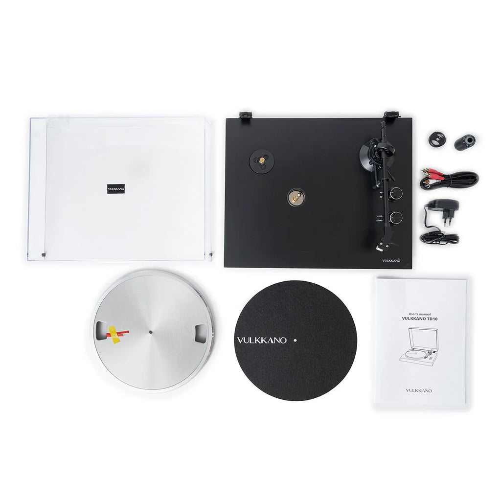 VULKKANO TD10 NEGRO TOCADISCOS