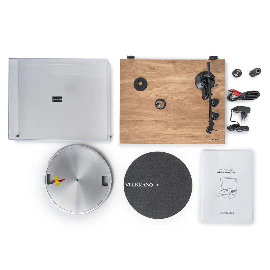 VULKKANO TD10 MADERA TOCADISCOS