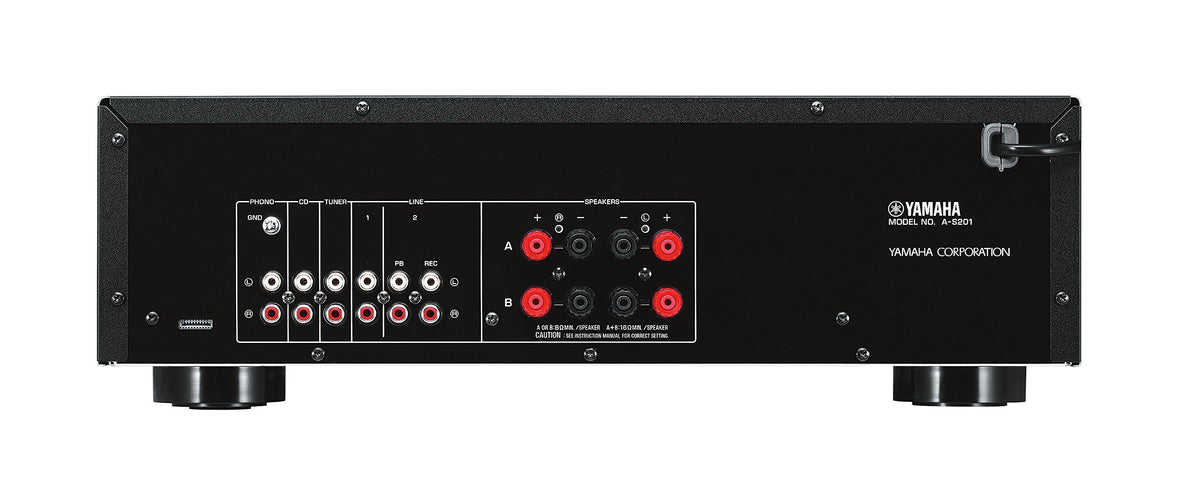 YAMAHA A-S201 NEGRO AMPLIFICADOR HIFI