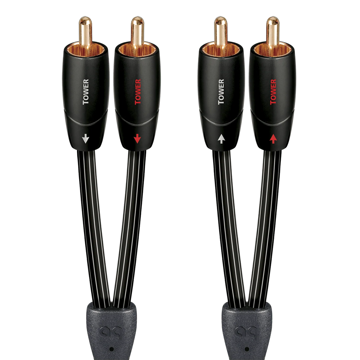 AUDIOQUEST TOWER 2RCA-2RCA 1M CABLE AUDIO