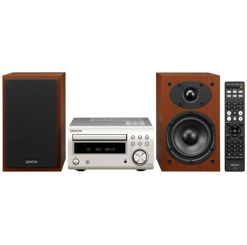 DENON DM41 PLATA/MADERA MINICADENA HIFI
