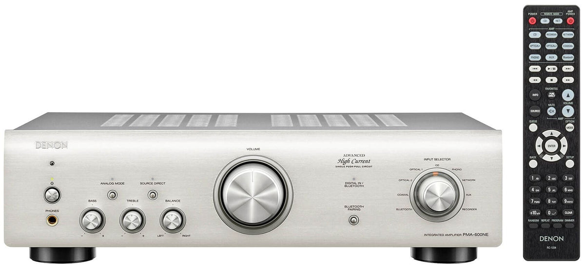 DENON PMA-600NE AMPLIFICADOR HIFI 70+70W PREMIUM SILVER