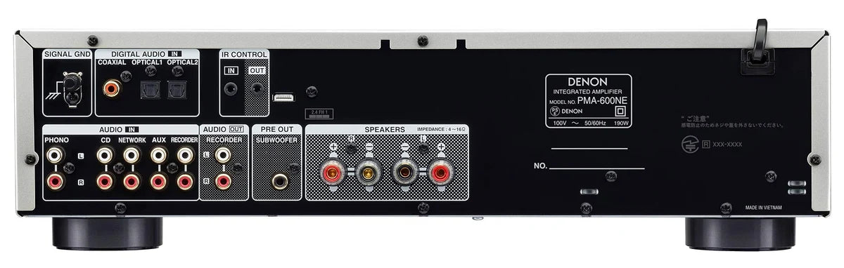 DENON PMA-600NE AMPLIFICADOR HIFI 70+70W PREMIUM SILVER