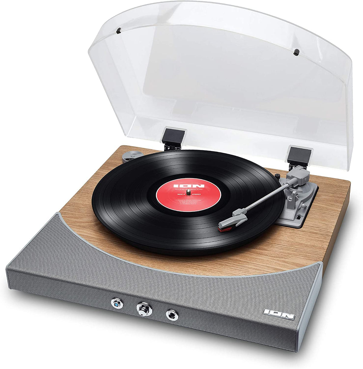 ION AUDIO PREMIER LP MADERA TOCADISCOS CON ALTAVOCES BLUETOOTH OUT